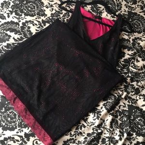 OJAY Mid-Calf Lace Dress